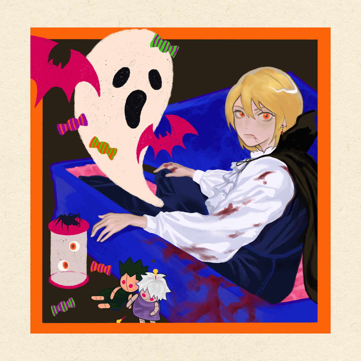 Halloween Kurapika Print