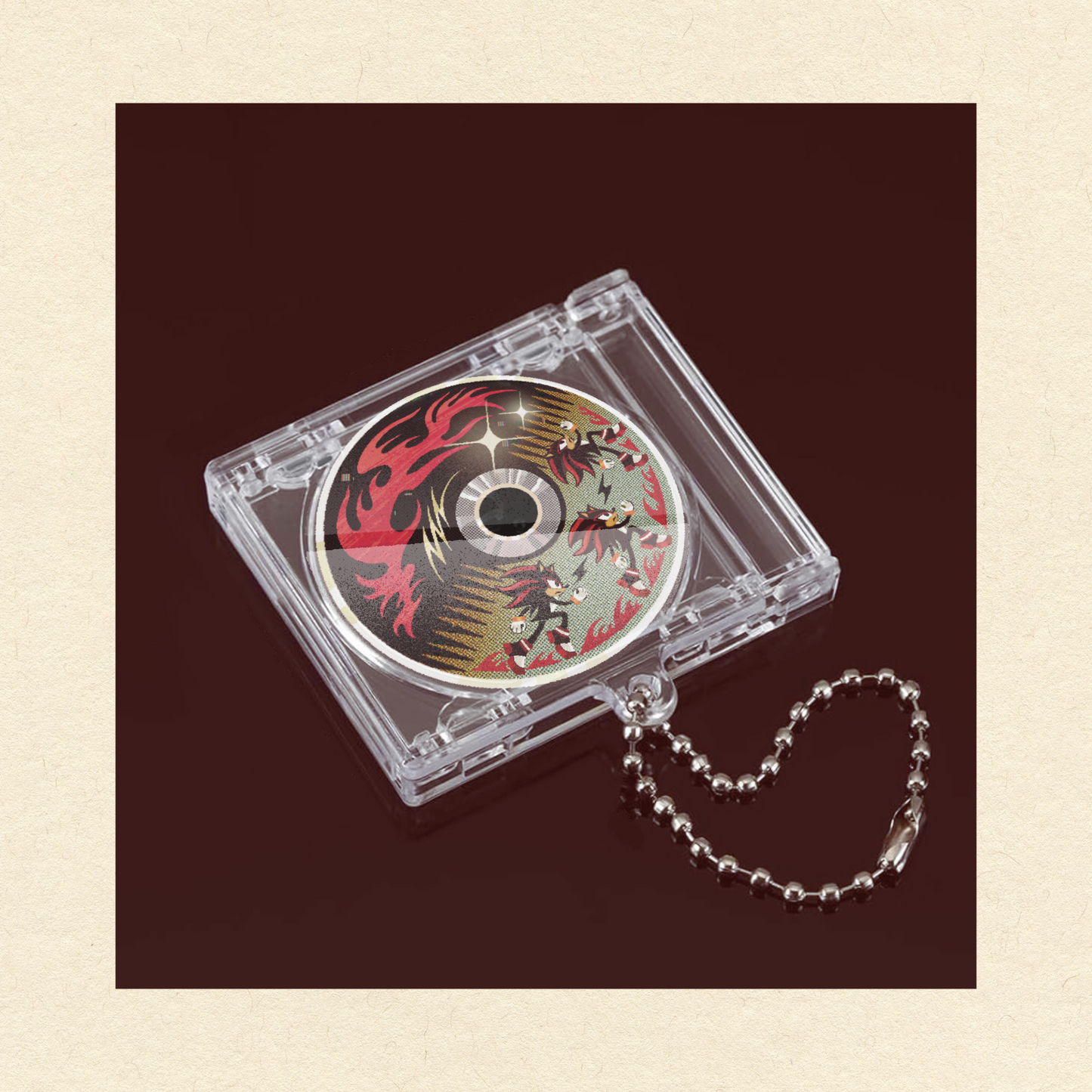 Shadow CD Acrylic Keychain