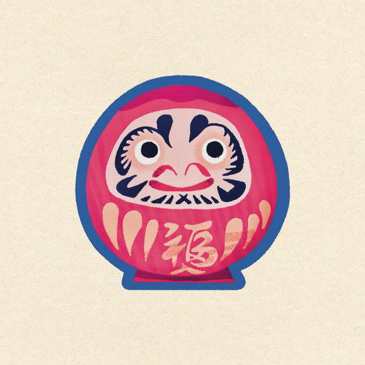 Daruma Sticker